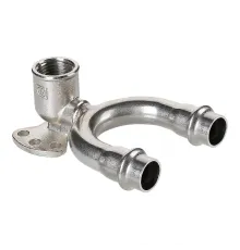 Пресс-водорозетка проходная  мм х   из нержавеющей стали VTi.954.DI.150415 VALTEC (ВАЛТЕК)