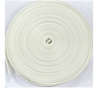 Лента монтажная, текстильная (белая). 30 м