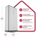 Водонагреватель Ariston ABS VLS PRO INOX R 80, электрический накопительный (3700687 Аристон)