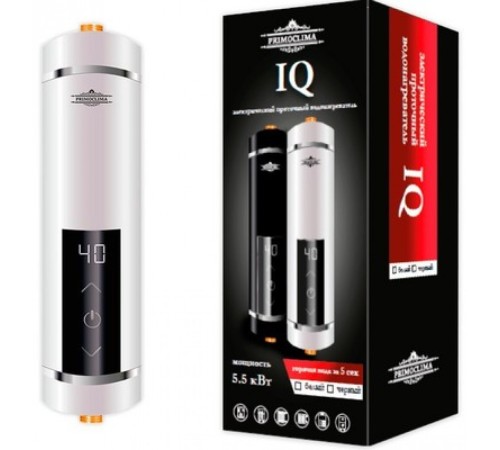Водонагреватель PRIMOCLIMA IQ 5.5 кВт, белый, электрический проточный PC IQ 5.5 (W) (Примоклима) Водонагреватель PRIMOCLIMA IQ 5.5 кВт, белый, электрический проточный PC IQ 5.5 (W) (Примоклима)