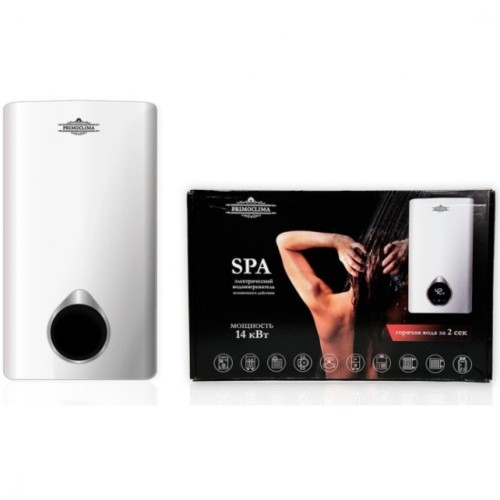 Водонагреватель PRIMOCLIMA SPA 14 кВт, белый, электрический проточный PC SPA 14 (W) (Примоклима)