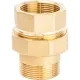 Разъемное соединение 1 1/2" американка ВН, уплотнение под гайкой по плоскости Stout