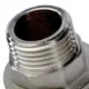 Кран шаровой полнопроходной НР/НР 1/2", ручка бабочка Stout