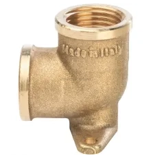 Угольник с креплением ВР 1/2" Stout