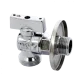 Кран для подключения бачков НН 1/2х3/4 шаровой MINNESOTA c розеткой 1/2" Bugatti