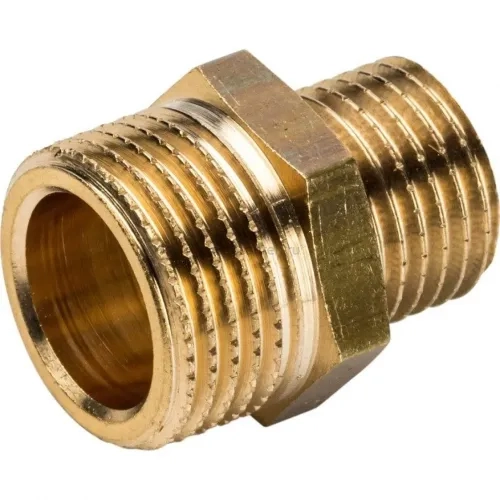 Ниппель НН переходной 3/8"x1/4" Stout
