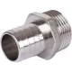 Штуцер НР 1"x25, никелированный Stout