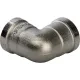 Угольник ВВ 3/8" никелированный Stout