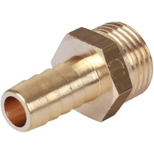 Штуцер НР 1/2"x12 мм Stout