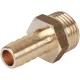 Штуцер НР 1/2"x12 мм Stout