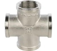 Крестовина ВВ 3/4" никелированная Stout