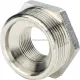 Футорка 1"x1/2", никелированная Stout