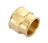 Муфта переxодная ВВ 1 1/2"x1 1/4", бронза Viega