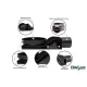 Душевой лоток Confluo Frameless Line 650 Black Glass-артикул-13701204