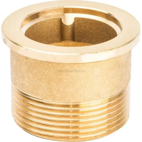 Разъемное соединение 1 1/2" американка ВН, уплотнение под гайкой по плоскости Stout