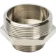 Ниппель НН переxодной 2"x1 1/4", никелированный Stout