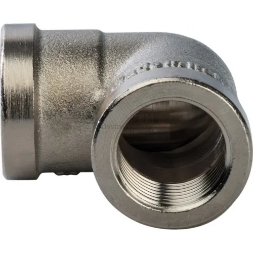 Угольник ВВ 3/8" никелированный Stout