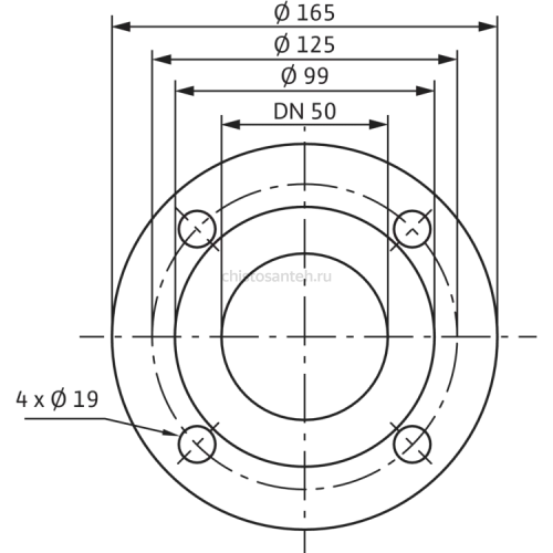 Циркуляционный насос Wilo Stratos 50/1-6 PN16 2149603