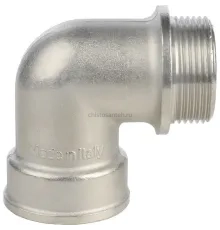 Угольник с упором НВ 1 1/4", никелированный Stout