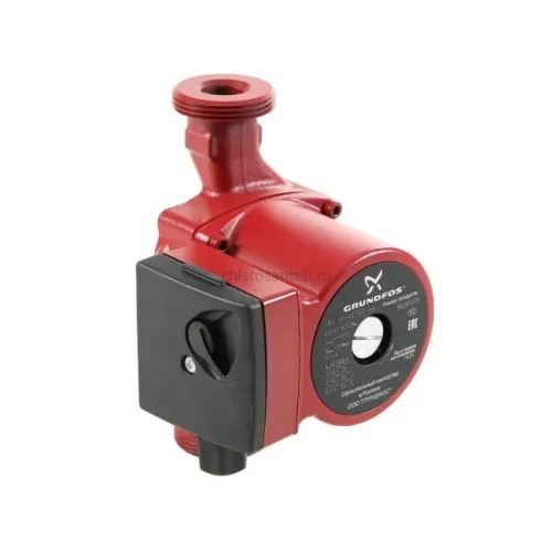 Одинарный циркуляционный насос Grundfos UPS 25-40 N 180, 1x230 В, 50 Гц, 25/35/45 Вт, вход/выход G 1 1/2" PN10