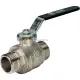 Кран шаровой полнопроходной НР/НР 3/4", ручка рычаг Stout