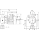 Циркуляционный насос с сухим ротором в исполнении Wilo Inline VeroLine IP-Z 25/2 EM 4090293