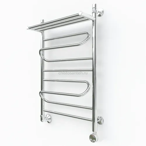 Электрический полотенцесушитель Эрато A10 с верхней полкой 1200х600 (Erato)