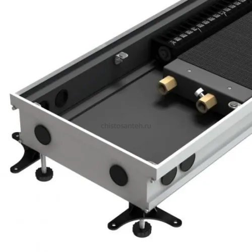 Конвектор внутрипольный Askon (без вентилятора) КВП 65/200/4100 (решетка входит в комплект)