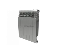 Радиатор Royal Thermo 500 х 8 секций BiLiner Silver Satin биметаллический секционный