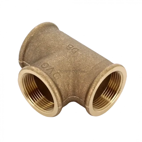 Тройник ВР 1 1/4", бронза Viega