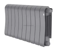 Радиатор биметаллический Royal Thermo Infinity 300 Silver Satin VR - 10 секционный (НС-1696347 РОЯЛ ТЕРМО)