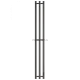 Электрический полотенцесушитель X-3 Plaza Neo  140/12  Оружейная сталь (Dvin)
