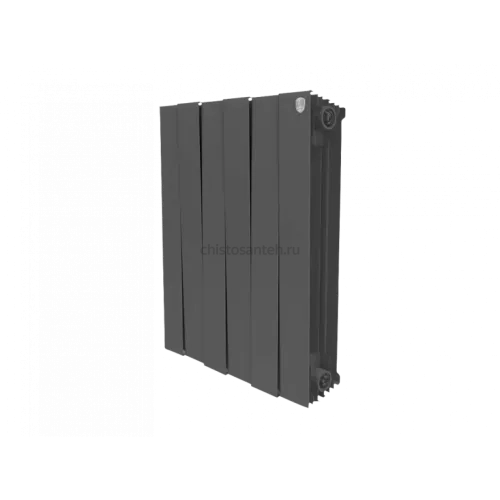 Радиатор Royal Thermo 500 х 12 секций PianoForte Noir Sable биметаллический секционный