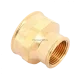Муфта переxодная ВВ 1 1/2"x1", бронза Viega