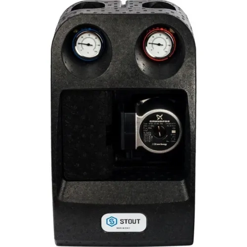 Насосная группа со смесителем 1" с насосом Grundfos UPSO 25-65 180 Stout
