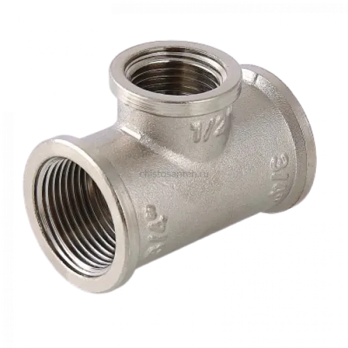 Тройник переходной с внутренней резьбой 1"x3/4"x1" Valtec