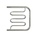 Водяной полотенцесушитель «Dw» с полочкой, вакуумное - золотой хром, (1") 60/70 (Dvin)