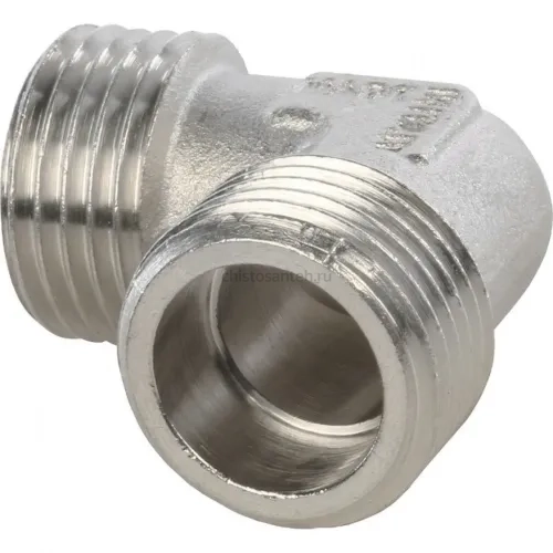 Угольник НН 1/2" никелированный Stout