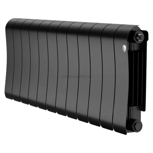 Радиатор биметаллический Royal Thermo Infinity 300 Noir Sable - 12 секционный (НС-1683530 РОЯЛ ТЕРМО)
