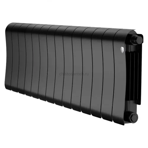 Радиатор биметаллический Royal Thermo Infinity 300 Noir Sable VR - 14 секционный (НС-1696342 РОЯЛ ТЕРМО)